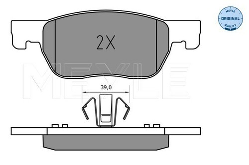 Brake pad set - brake, set,