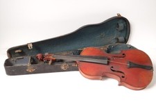 Whole Violin Signed A. Salvator HEB Paris Mirecourt French Violin 19th 20th