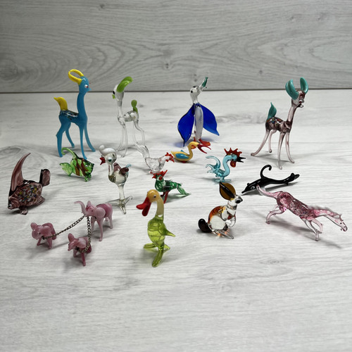 Hand blown glass - blown, animal
