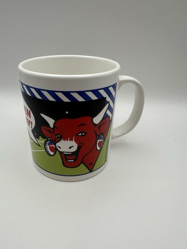 Vintage laughing cow mug - vintage,