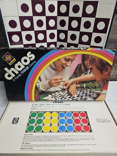 1970 vintage game chaos - vintage,