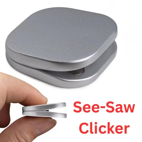 Metal see saw fidget - metal,