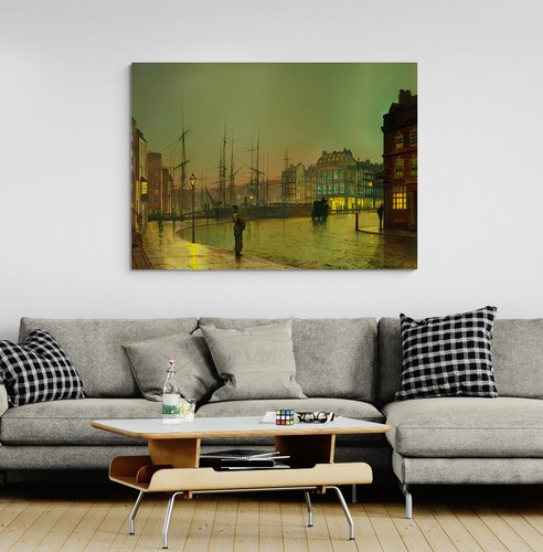 John atkinson grimshaw canvas - john,