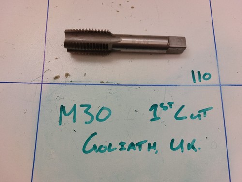 M30 hand machine tap 1st - m30,