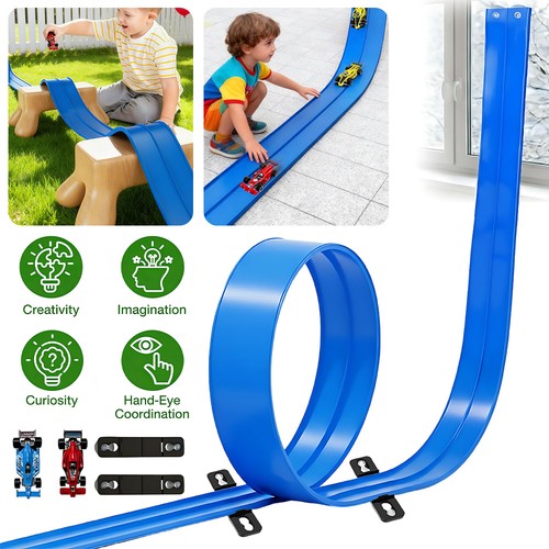 Racing track set - track, car