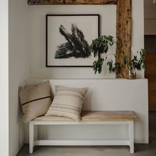 Florence bench. Kitchen wooden