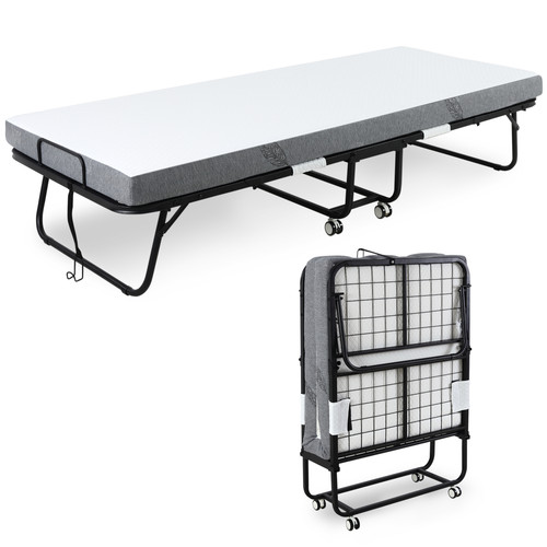 Folding bed with 10cm - folding,