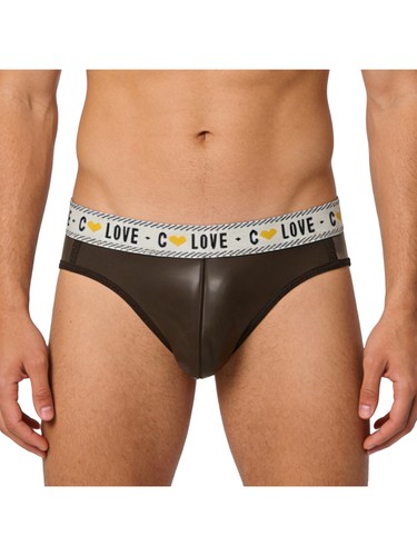 Men patients latex briefs - patients,
