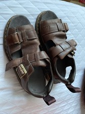 Dr. Martens Brown Leather Sandals UK Size 6, Hardly Worn