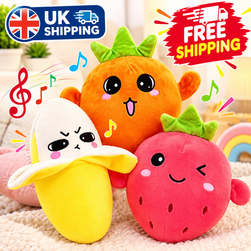Interactive fruit plush - interactive,