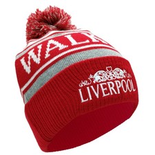 Liverpool Style Bobble Hat Red