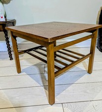 Mid Century Danish Finn Juhl Style Teak Coffee Side Table Postage Available 