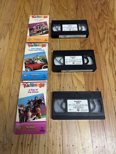 Lot vtg kidsongs vhs - vhs, day