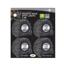 4 x Smart Garden Solar Granite
