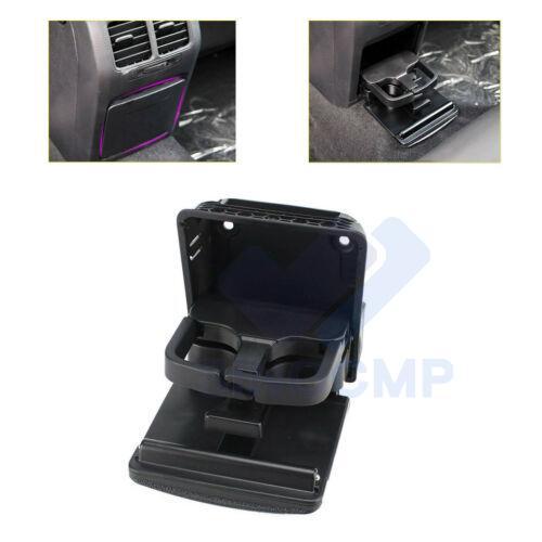 Black central console rear - central,