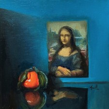 Original oil painting copy of