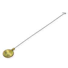Brass silk pendulum bob & rod