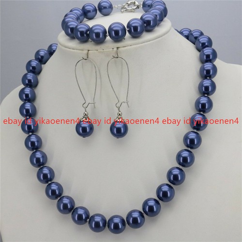 Women jewelry 12mm blue - 12mm,