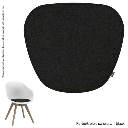 Eco felt pad - felt, 8mm