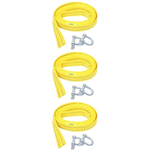 3pcs durable polyester car tow - polyester,