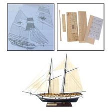 3D Wooden Puzzle DIY Ship
