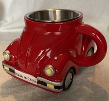 VW Beetle In Red Mug Gifts For