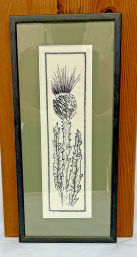 Vintage scottish thistle - vintage,