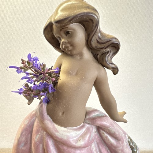 Lladro little peasant girl - lladro,