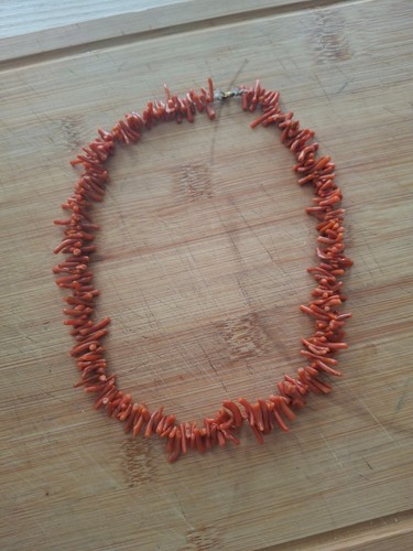 Vintage orange red - , coral
