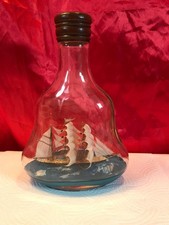 VINTAGE SHIP IN A BOTTLE BELL
