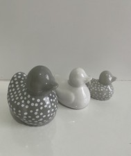 NEW SET 3 DECORATIVE CERAMIC