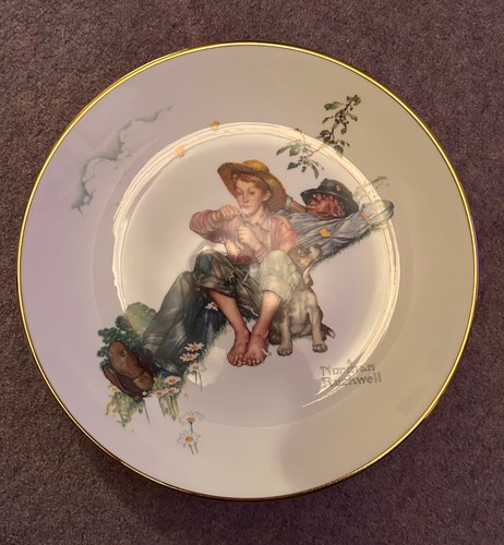 Norman rockwell 1974 - 1974, plate
