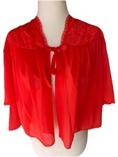 Vintage 1960s Nylon Bed Jacket