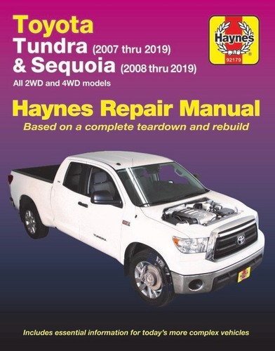 Toyota tundra sequoia - toyota,