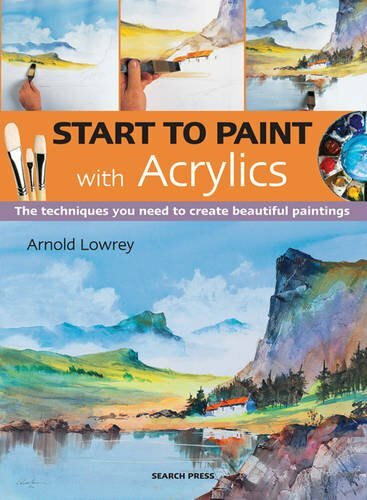Start paint with acrylics - to,