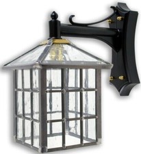 LEADED LANTERN OUTDOOR WALL