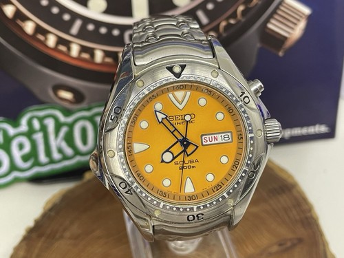 Seiko kinetic scuba 200m - seiko,