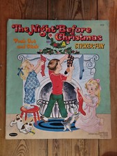 A Fabulous VIntage 1960s Sticker Fun 'The Night Before Christmas' by Whitman USA