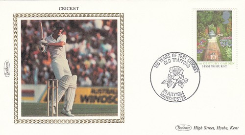 Cricket benham cover - gb, test