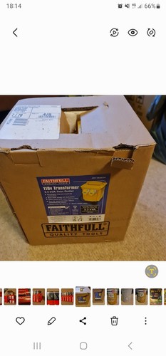 Faithfull 110v 3kva - faithfull, 3.3kva