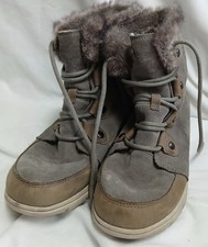 Sorel Women snow boots uk6 waterproof Insulated beige/brown quality all weather