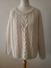 INDIGO M&S 30% WOOL JUMPER