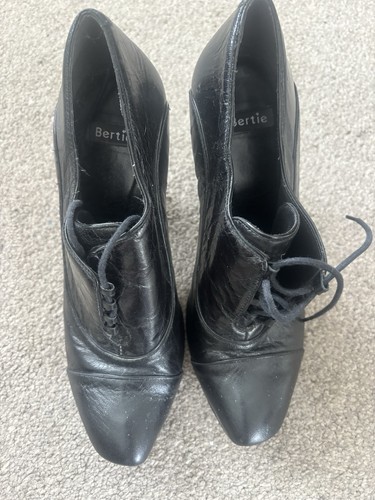 Bertie vintage black leather - vintage,