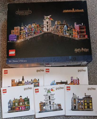 Lego box and - and, instructions