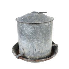 Vintage galvanized metal - galvanized,