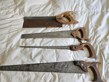 vintage hand saws job lot