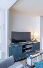Blue IKEA Tv Cabinet