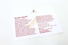 Porsche 718 Boxster Spyder