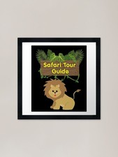 Zoo and Safari Tour Guide Lion