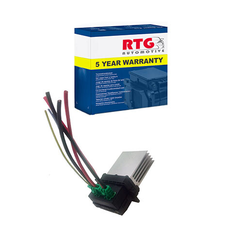 Heater blower fan resistor - heater, +